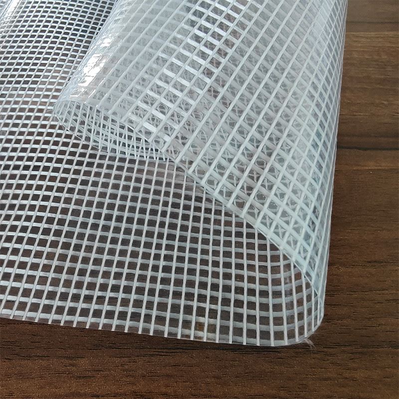 Thick Gauge PVC Coated Mesh Waterproof Tarpaulin